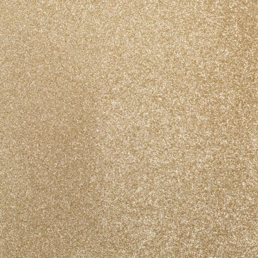  Florence - Glitzerpapier 12x12" Licht gold selbstklebend