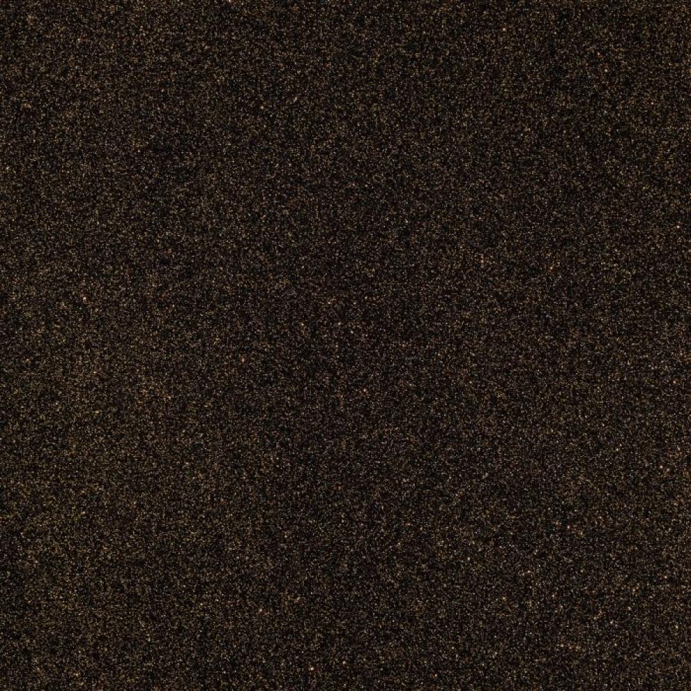  Florence - Glitzerpapier 12x12" Schwarz-Gold selbstklebend