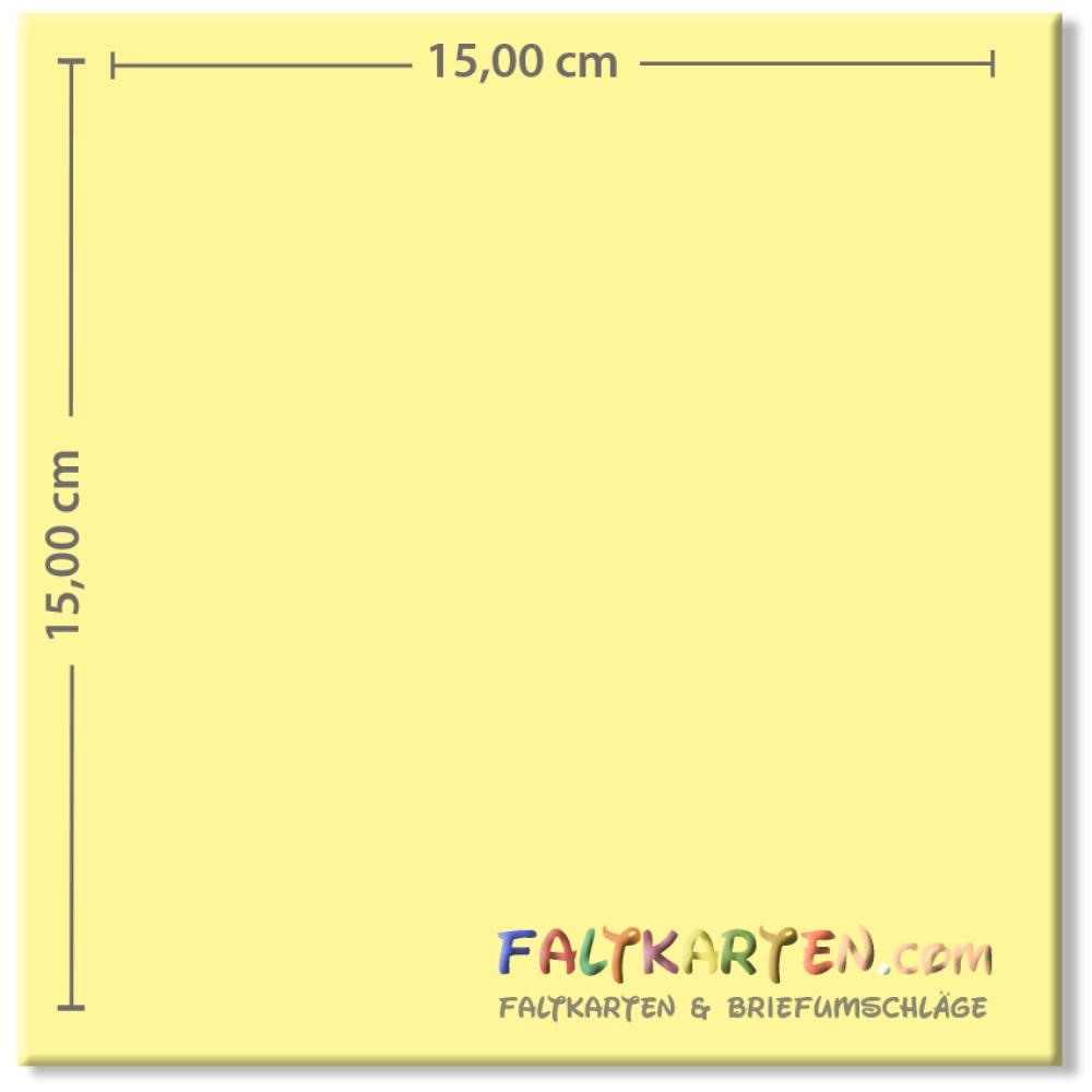 Karte - Einlegekarte 15x15 cm 220g/m² in kraft grau