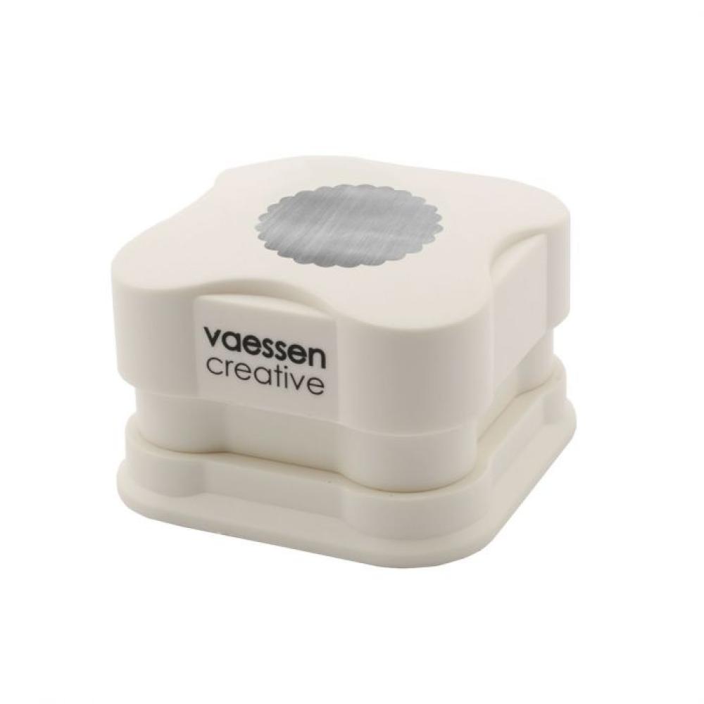 Vaessen Creative Magnetstanzer Kreis gewellt 38mm