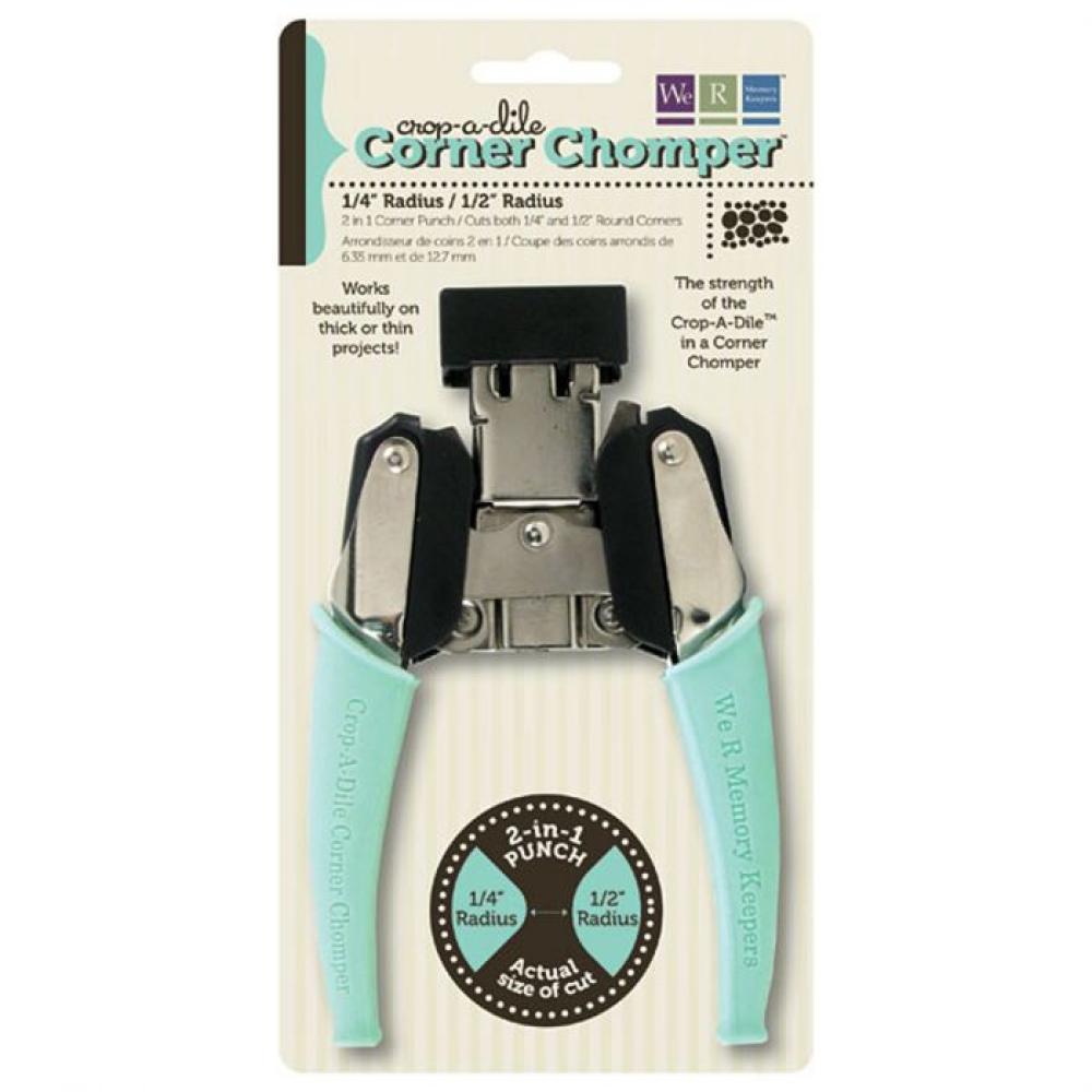 We R Memory Keepers - Crop-A-Dile Corner Chomper Tool 2 in 1