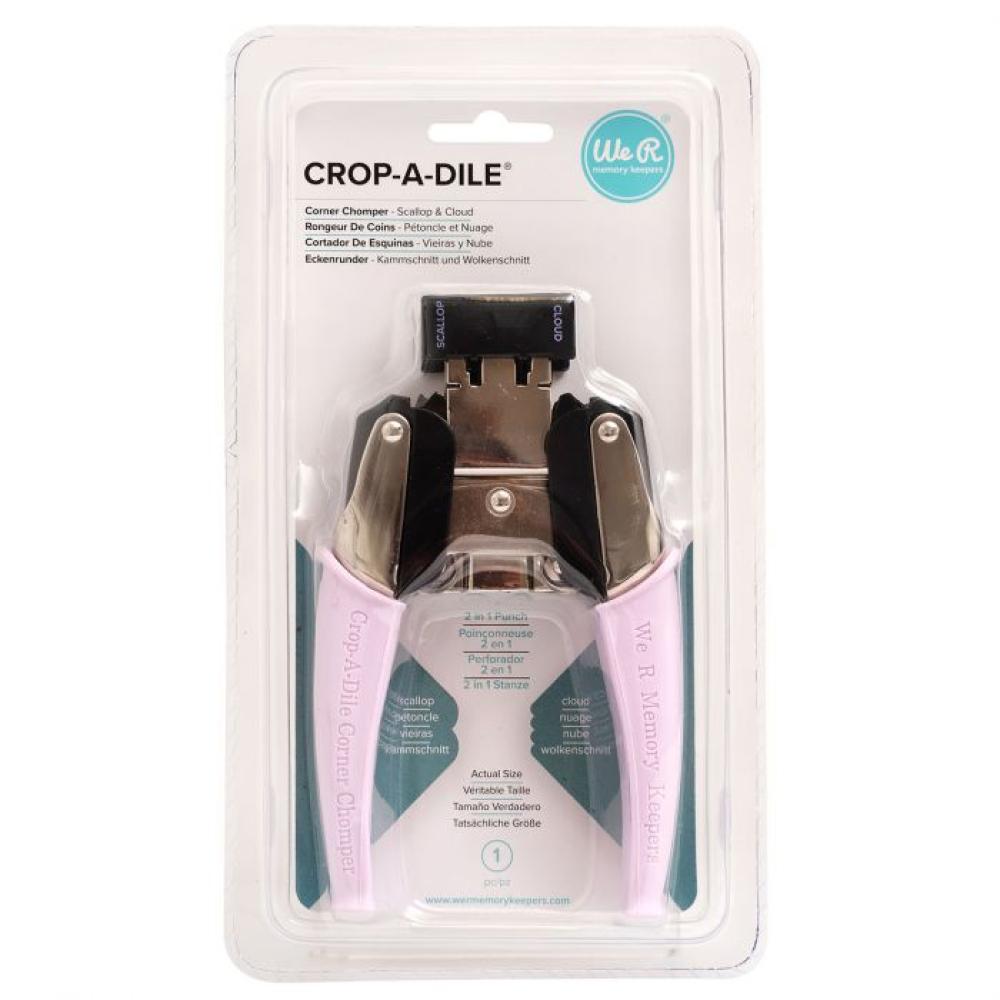 We R Memory Keepers - Crop-a-dile corner chomper scallop - cloud