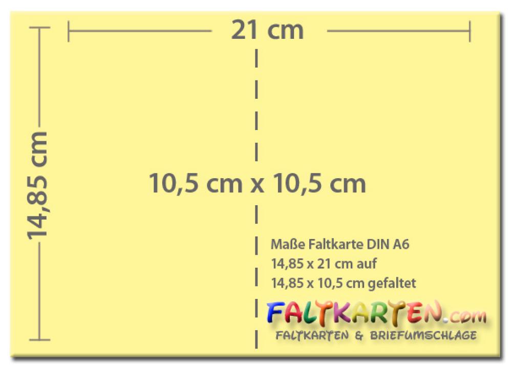 Doppelkarte - Faltkarte 250g/m² DIN A6 in himbeere