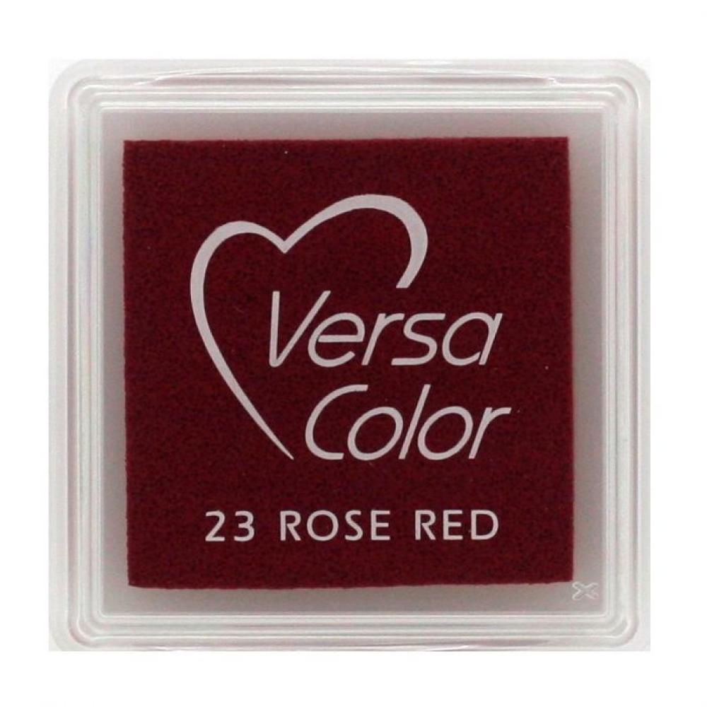 Tsukineko - Versa Color Small Inkpads - Rose Red - Stempelkissen