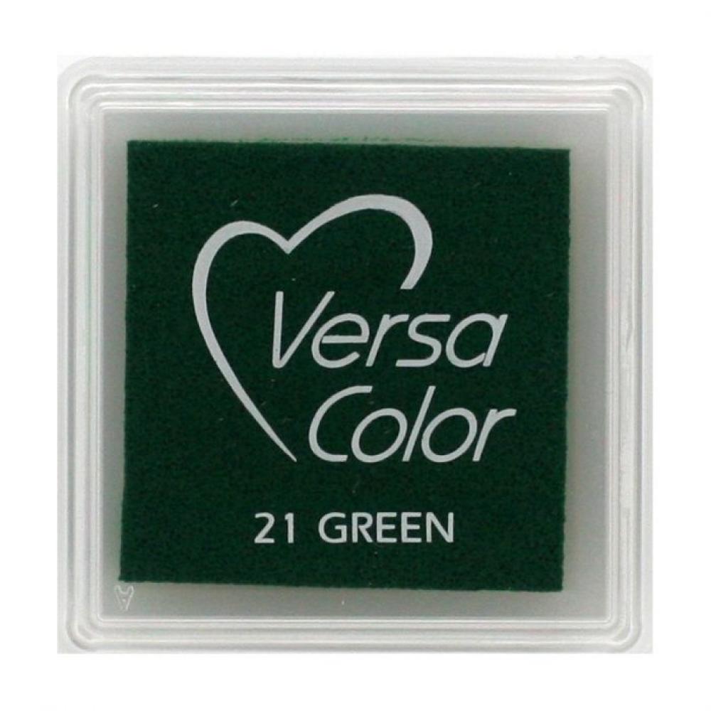 Tsukineko - Versa Color Small Inkpads - Green - Stempelkissen