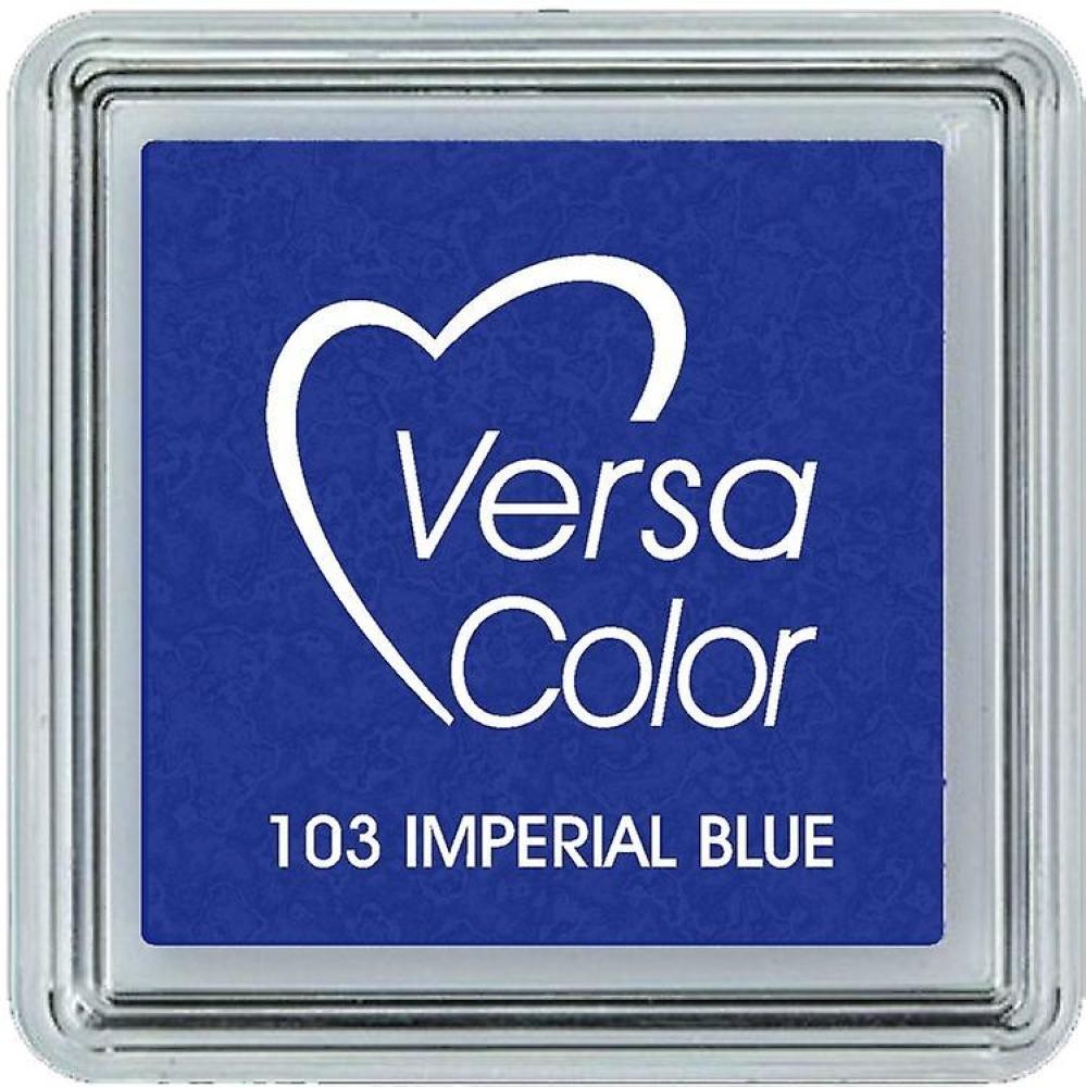 Tsukineko - Versa Color Small Inkpads - Imperial Blue - Stempelkissen