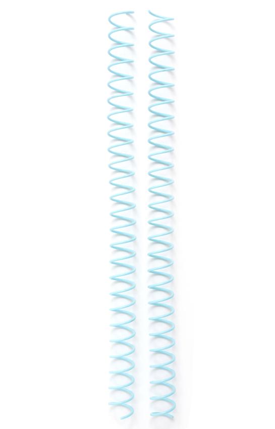 We R Memory Keepers - Cinch Wire 0.625 Inch Spiral Aqua - Bindedrath