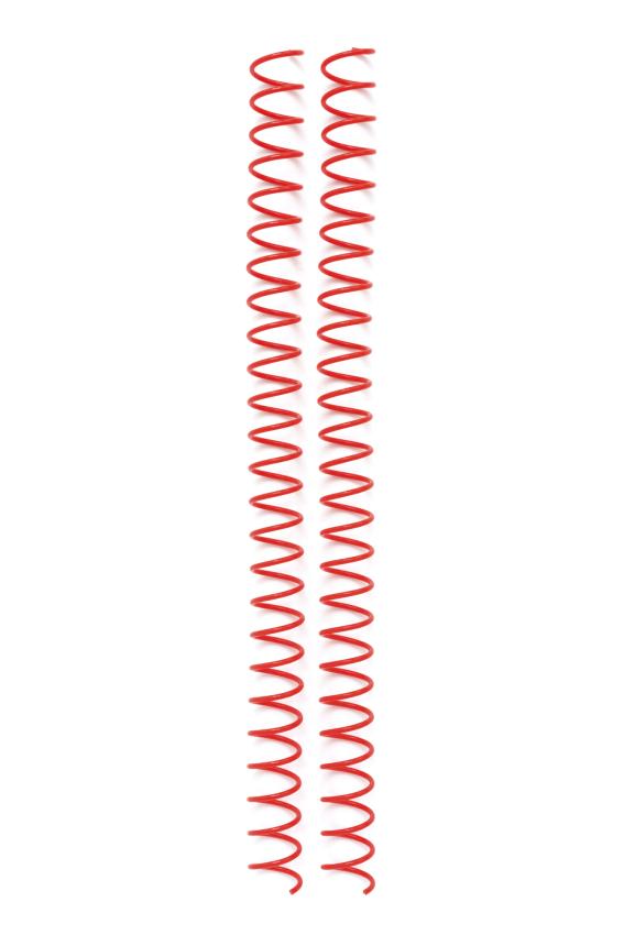 We R Memory Keepers - inch Wire 0.625 Inch Spiral Red - Bindedrath