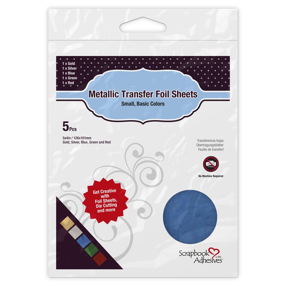 Scrapbook Adhesives - Metallic Transfer Foil - Basic Color 