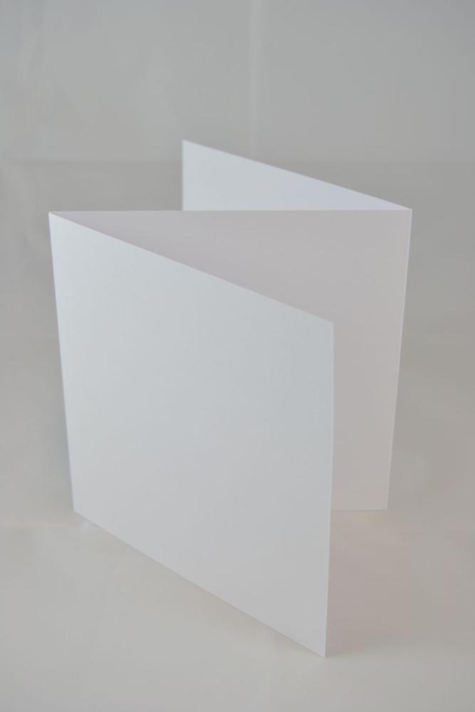 Leporello weiss 15x15 cm 240g/m² - 3-Fach