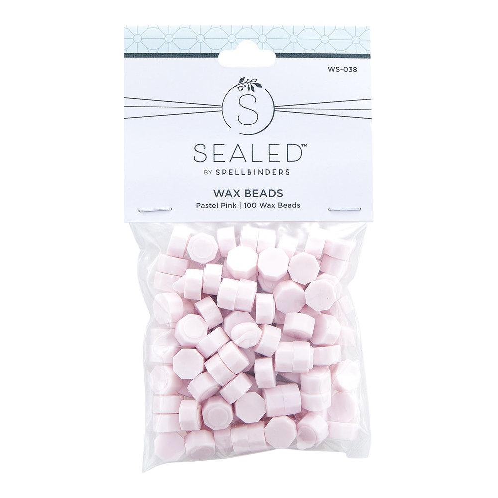 Spellbinders - Wachsperlen "Pastel Pink" Waxs Beads 