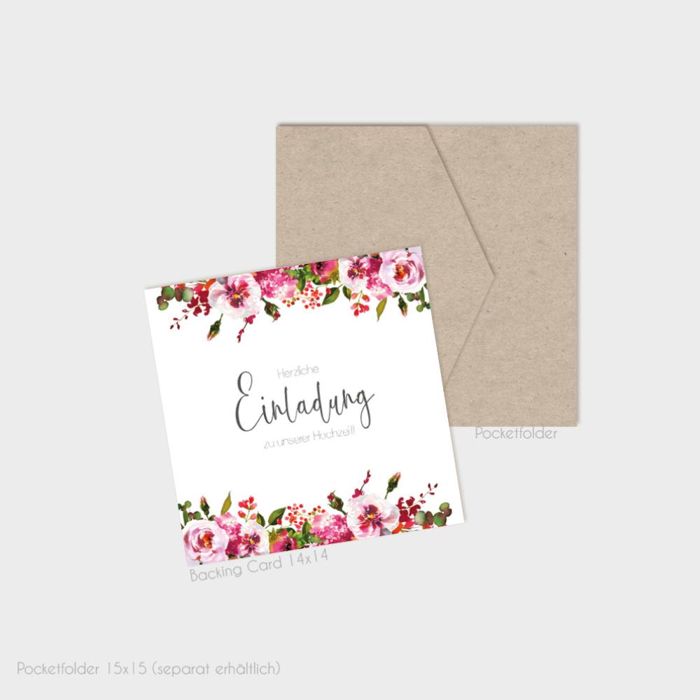 Backing-Card "Blush Pink" 14x14