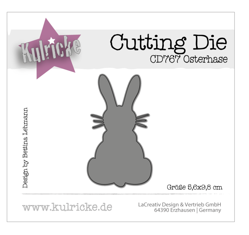 Kulricke Stanzschablone "Osterhase" Craft Die 