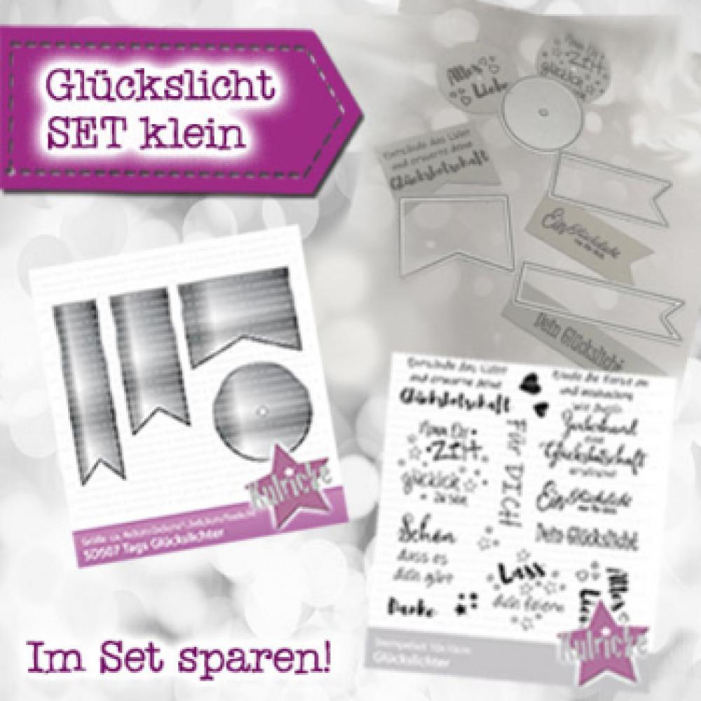 Kulricke SET "Glücklichter klein" Stempel & Stanze