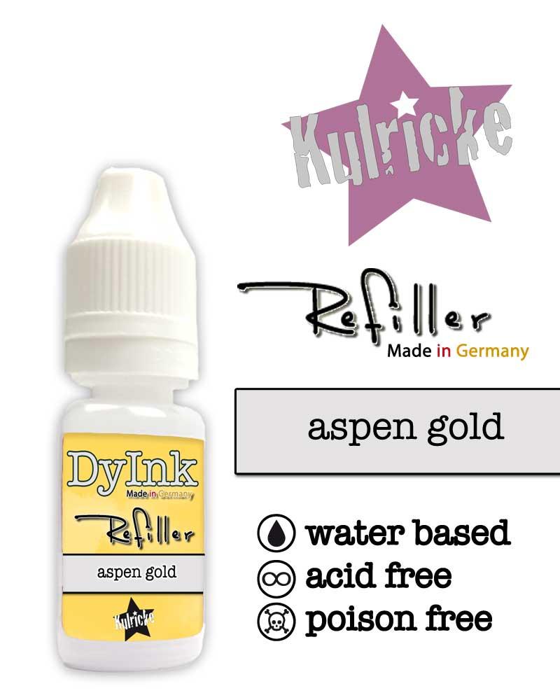 Refiller für "DyInk" Stempelkissen - aspen gold