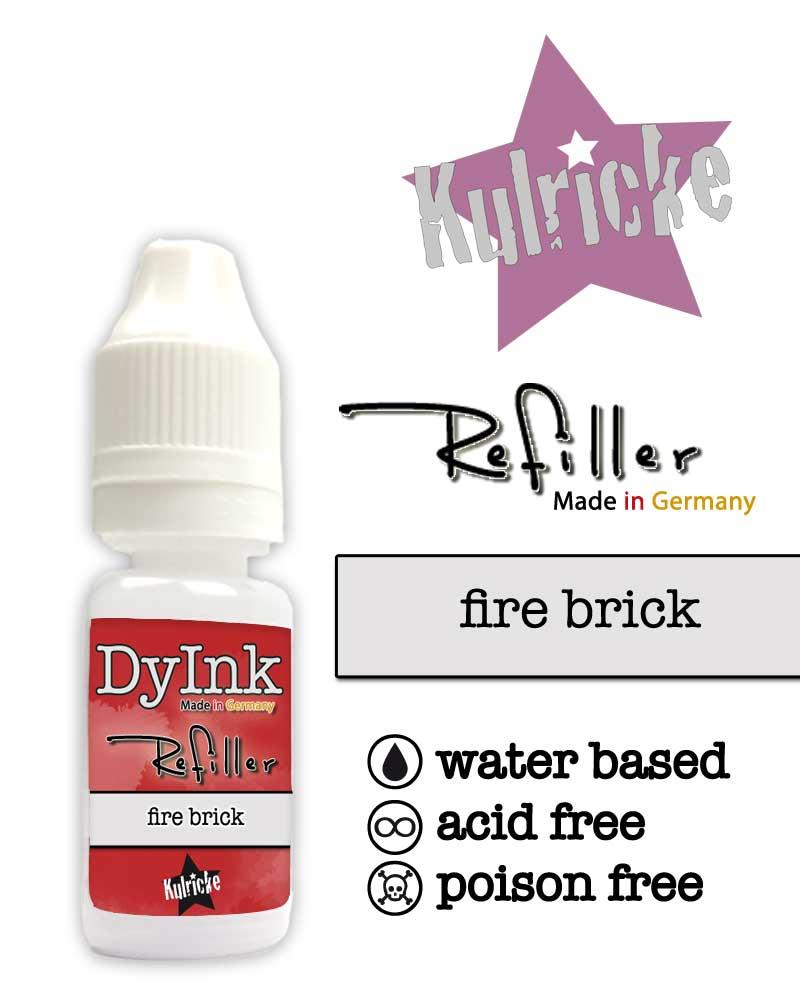 Refiller für "DyInk" Stempelkissen - fire brick