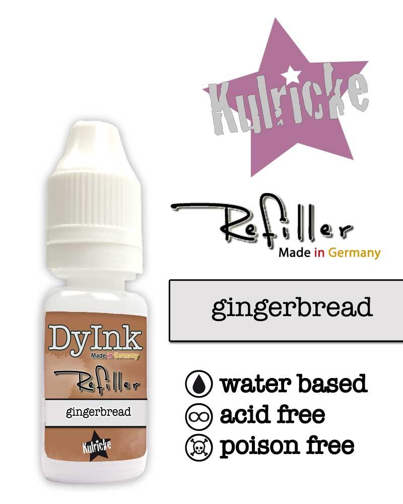 Refiller für "DyInk" Stempelkissen - gingerbread