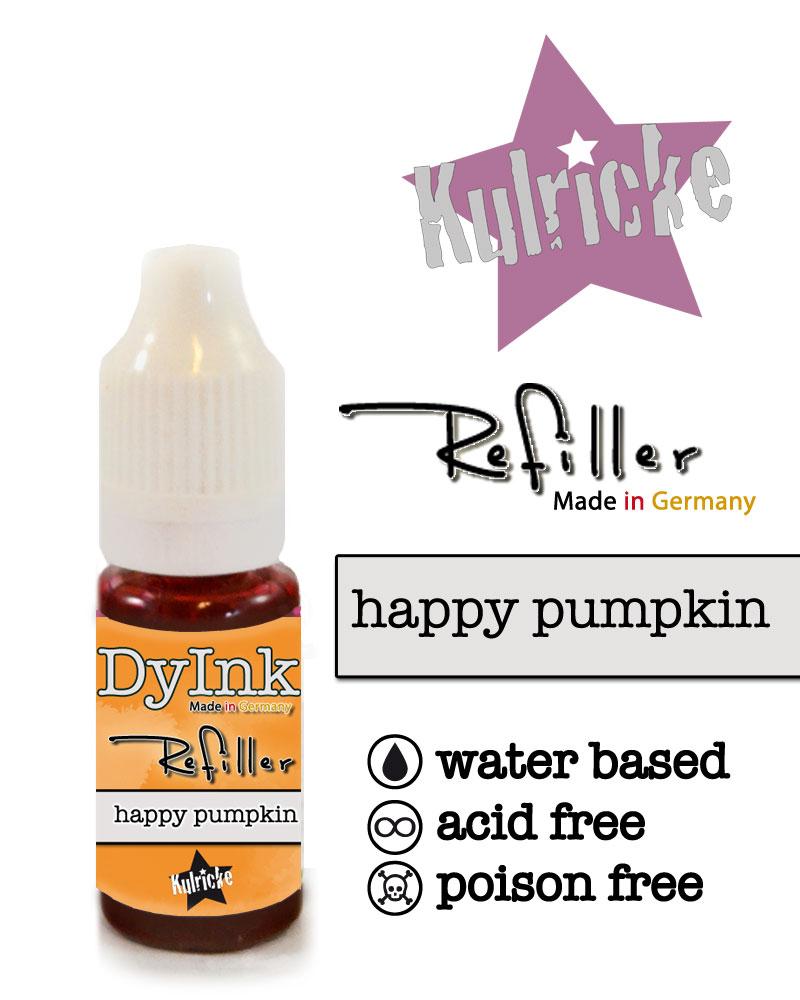 Refiller (Nachfüller) für "DyInk" Stempelkissen - happy pumpkin 10ml