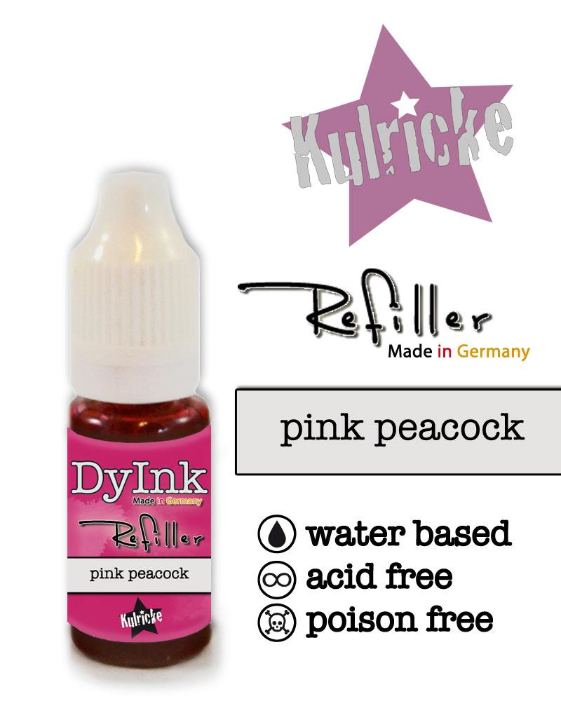 Refiller für "DyInk" Stempelkissen - pink peakcock