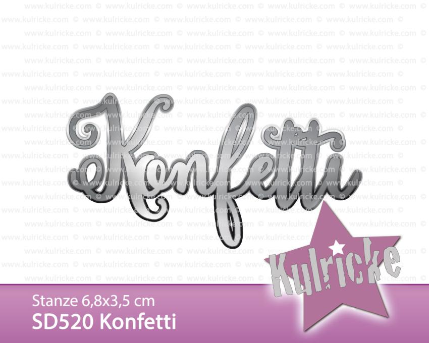 Kulricke Stanzschablone "Konfetti" Craft Die | Stanze