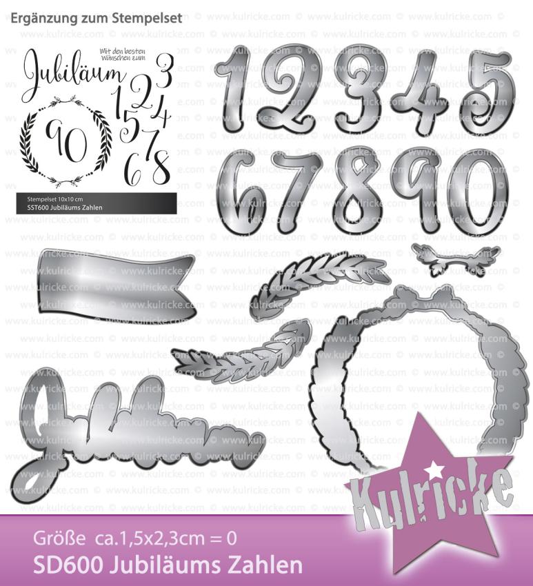 Kulricke Stanzschablone "Jubiläums Set" Craft Die | Stanze