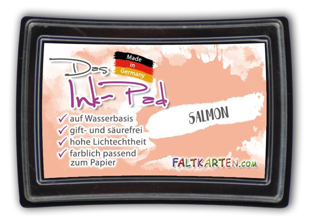 Das Ink-Pad - Stempelkissen 6 x 3,5cm salmon