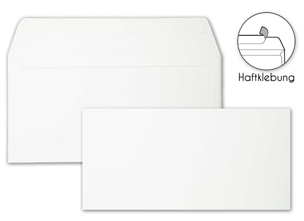 Briefumschlag DIN-Lang 120g/m² oF Haftklebung in elfenbein